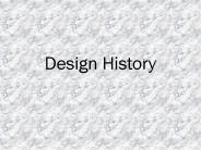 Design History
