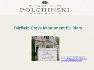 Fairfield Grave Monument Builders