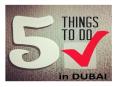 5 Things to do in Dubai PowerPoint PPT Presentation
