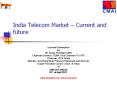 India Telecom Market  PowerPoint PPT Presentation