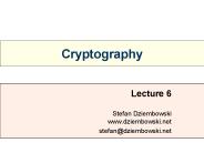 Cryptography