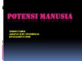 POTENSI MANUSIA PowerPoint PPT Presentation