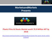 Plastic Films Market by MarketsandMarkets.