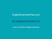 English grammar test # 20: Misused forms – Miscellaneous Examples