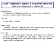 Linear Programming