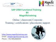 sap crm online training in india