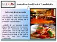 Taste the Delicious Dining In Adelaide Restaurants PowerPoint PPT Presentation