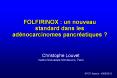 FOLFIRINOX : un nouveau standard dans les ad PowerPoint PPT Presentation