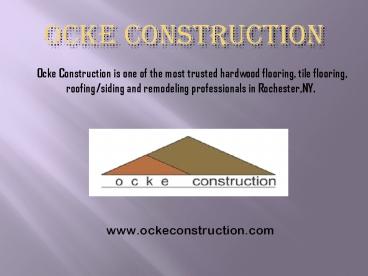 Professional Flooring & Roofing Contractors in Rochester, NY