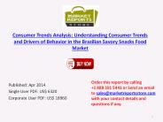 Analysis for Brazilian Savory Snacks Food Industry