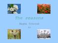 The seasons PowerPoint PPT Presentation