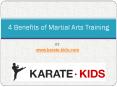 4 Benefits of Martial Arts Training PowerPoint PPT Presentation