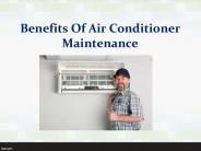 Benefits Of Air Conditioner Maintenance
