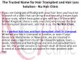 Result Oriented Hair Loss Treatment and Hair Loss Clinic Liverpool PowerPoint PPT Presentation