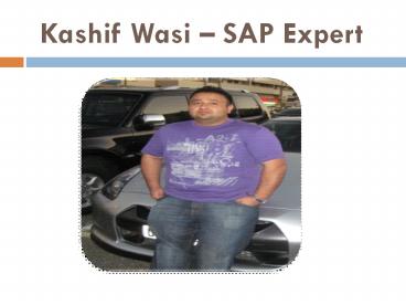 Kashif Wasi SAP Expert