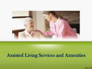 Assisted Living Services and Amenities