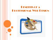 Benefits of a Professional Web Design