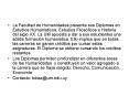 La Facultad de Humanidades presenta sus Diplomas en Estudios Human PowerPoint PPT Presentation