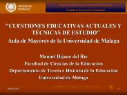 CUESTIONES EDUCATIVAS ACTUALES Y T