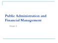 Public Administration and Financial Management PowerPoint PPT Presentation