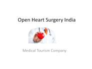 Open Heart Surgery India