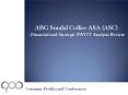 SWOT Analysis Review on ABG Sundal Collier ASA (ASC) PowerPoint PPT Presentation