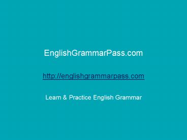 English grammar test 1: Misused forms – Un-English Expressions