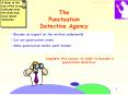 The Punctuation Detective Agency PowerPoint PPT Presentation