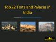 Forts and Palaces in India PowerPoint PPT Presentation