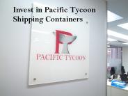 Invest in Pacific Tycoon Shipping Containers