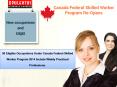 Canada Federal Skilled Worker Program 2014 PowerPoint PPT Presentation