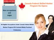 Canada Federal Skilled Worker Program 2014