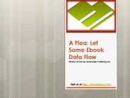 A Plea: Let Some Ebook Data Flow (1)