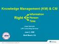 Knowledge Management (KM) PowerPoint PPT Presentation