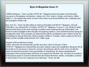 Eyes In Magazine Issue 31