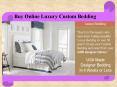 Buy Online Luxury Custom Bedding (1)
