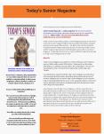 Today's Senior Magazine PowerPoint PPT Presentation