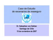 Caso de Estudio de escenarios de reaseguro