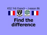 KS2 Yr6 French 