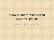 Motion Sensor