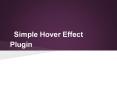 Simple Hover Effect Plugin PowerPoint PPT Presentation