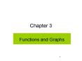 Functions and Graphs PowerPoint PPT Presentation