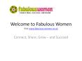 Fabulous Women PowerPoint PPT Presentation