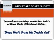 Wholesale Boxer Shorts and Briefs