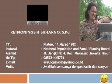 TTL        : Klaten, 11 Maret 1982