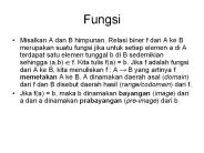 Fungsi