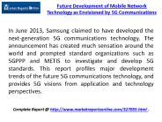 Concepts & Visions of 5G Communications Technology