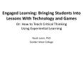 Engaged Learning: Bringing Students Into Lessons With Technology and Games PowerPoint PPT Presentation