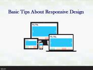 Basic Tips About Responsive Design
