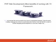 Php web application development